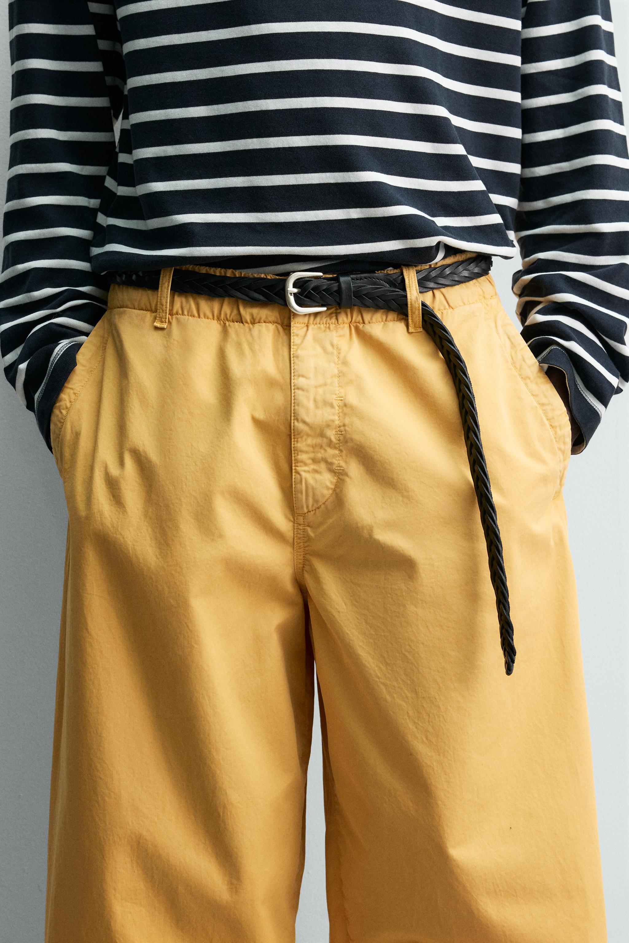 BRAIDED LEATHER BELT AARON LEVINE X ZARA